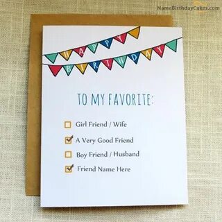 Write a birthday