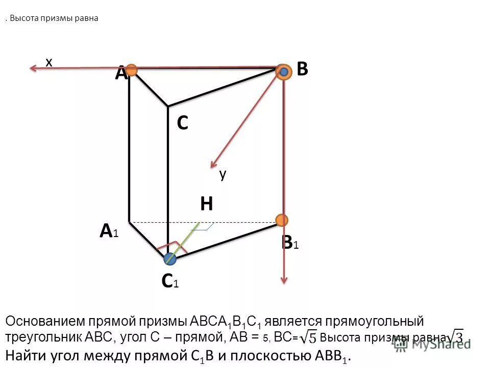 Треугольная призма авса1в1с1. Треугольная призма авса1в1с1. Задачи на наклонную призму площадь. Прямой призмы является равнобедренный треугольник. Прямой треугольной призмы abca1b1c1.