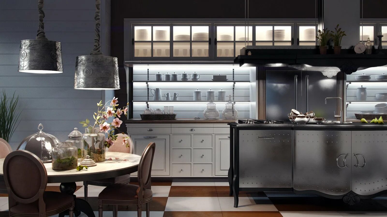 А ночью на кухне она скинет текст. Кухни marchi. интерьер кухни ночью. marchi cucine кухни. кухня в ночном стиле.