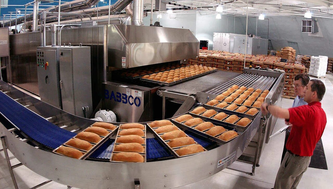Food industry Assembly line. Food processing Technology. Process food Production. Food processing Machine.