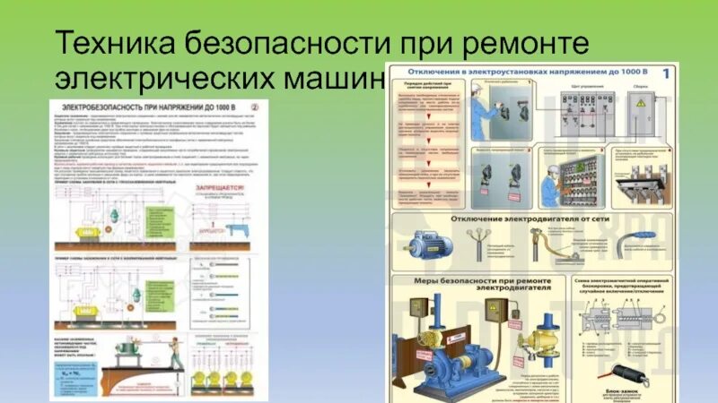 Организация обслуживания электроустановок. ТБ при ремонте электрооборудования автомобиля. Техника безопасности при ремонте электрических машин. Требования безопасности при ремонте автомобиля. Требования безопасности при ремонте электрооборудования.