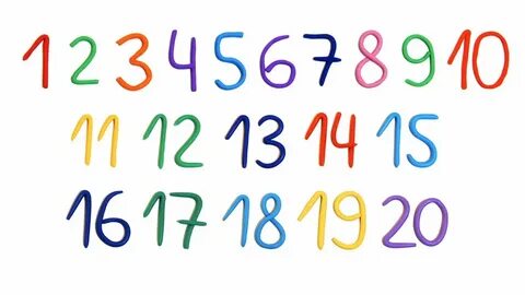 Счет до 20 на русском для детей
