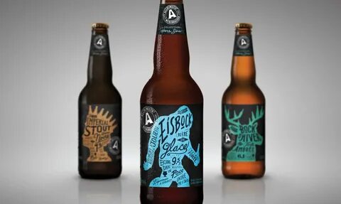 Branding of the speciality beers of the Alchemiste Microbrewery from Joliet...