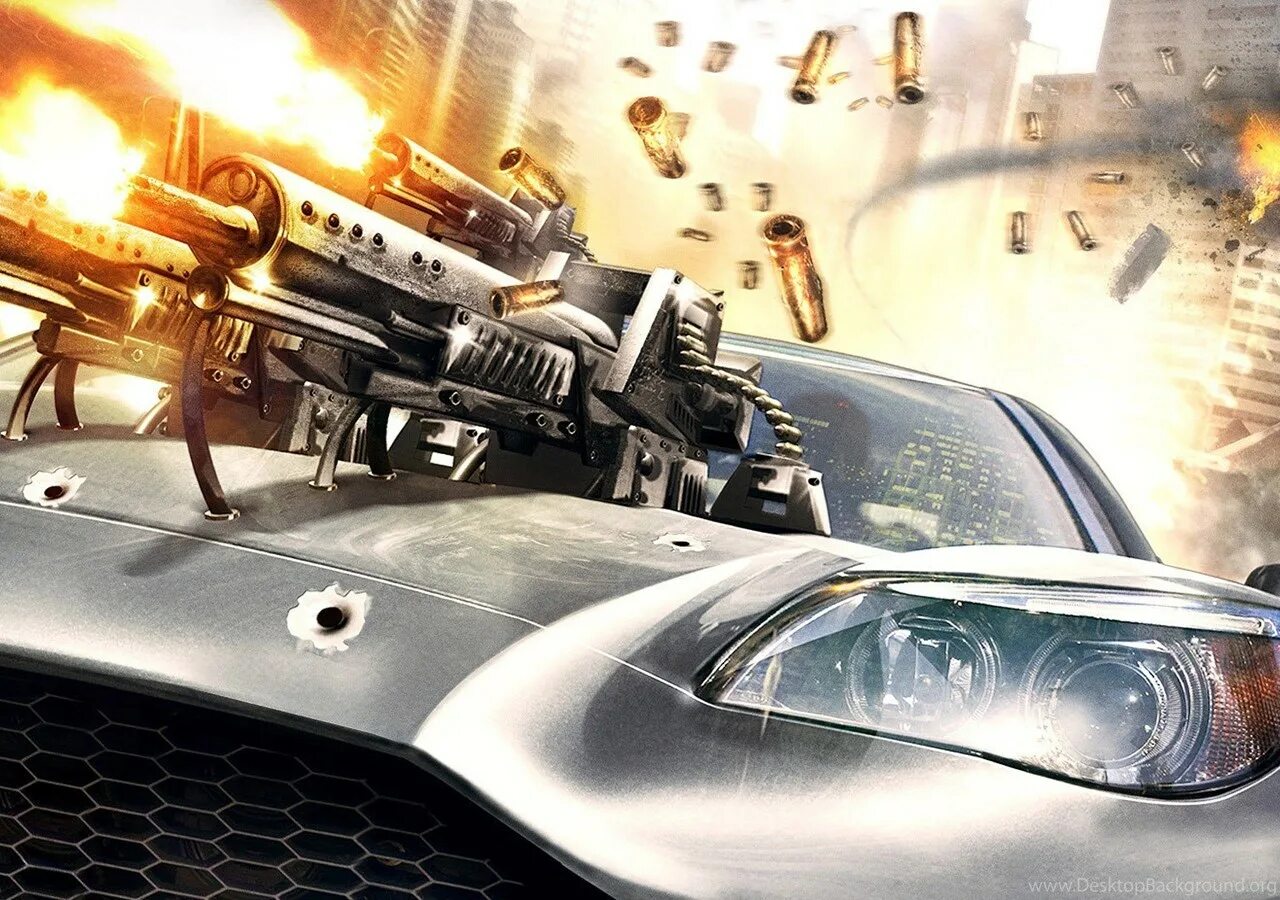 Full auto 2: Battlelines. Пулемет на автомобиле. Машина с пулеметом. Машины с пушками.