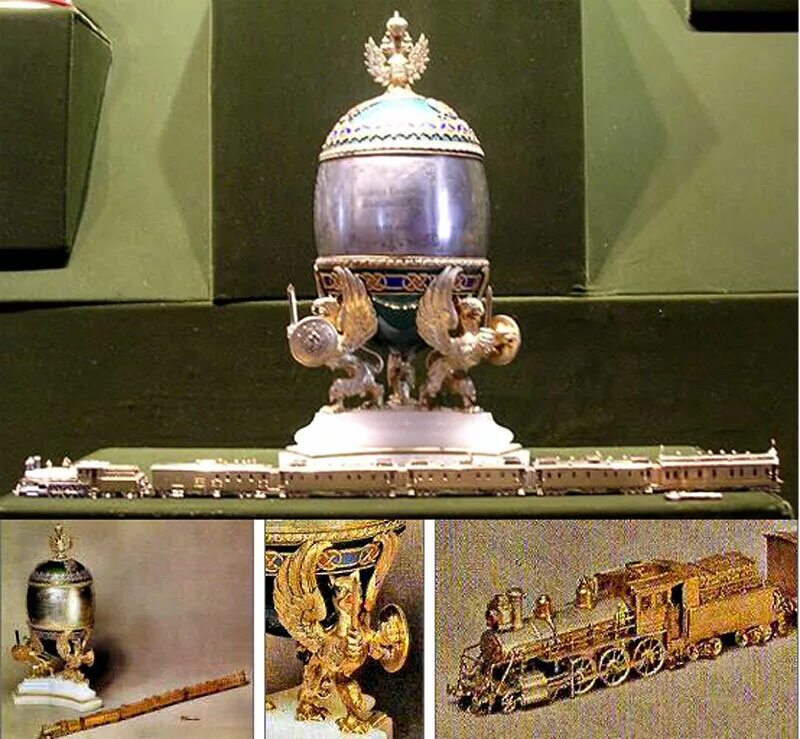 яйцо фаберже с моделью сибирского поезда. яйцо фаберже с моделью сибирского поезда. фаберже магистраль. яйцо фаберже великий сибирский путь. пасхальное яйцо транссибирская магистраль фаберже.