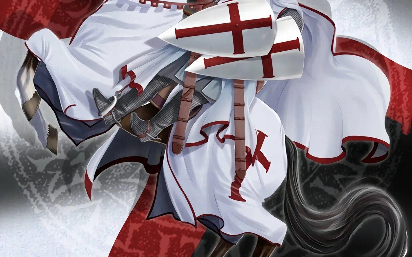 Templar knight from another world