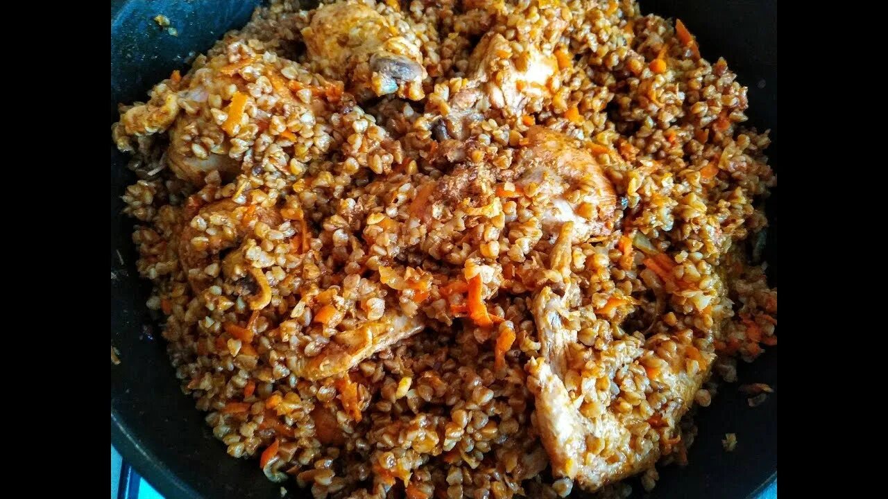 Гречка с мясом и овощами рецепт с фото - 1000.menu