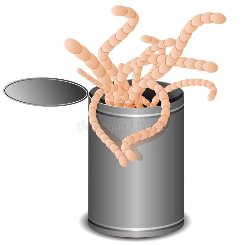 Can of worms. Can of worms