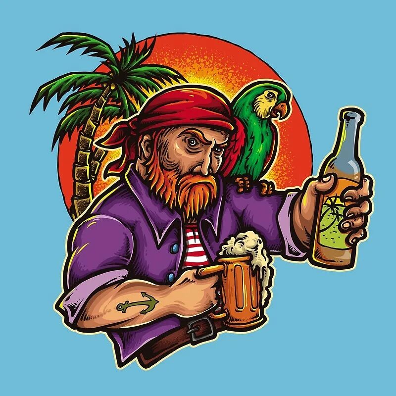 Пират. Веселые пираты. Ром пират. Пират пьяница. Пираты пьют ром