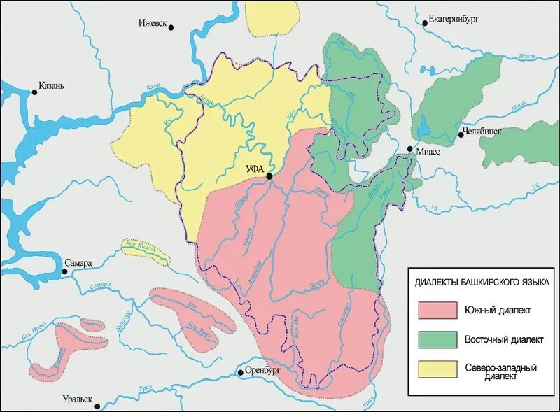 Башкирских земель