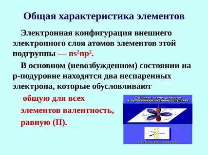 Р элементов является