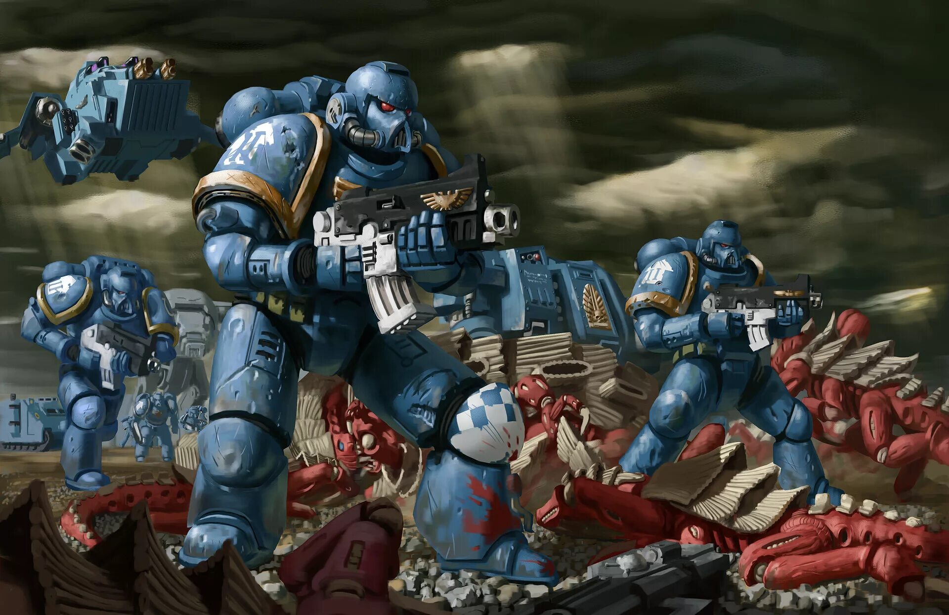 Space marine 40k. Вархаммер 40000 Космодесант Ультрамарины. Вархаммер 40000 Ультрамарины. Ультрамарины Warhammer 40000. Вархаммер 40000 пультрамар.