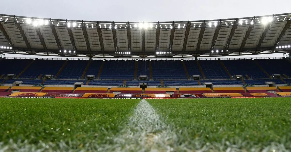 Стадион Олимпико Рим. Стадион FC ROMA.