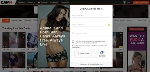 One of the oldest live cam sites around Cam4.com has been serving live webc...