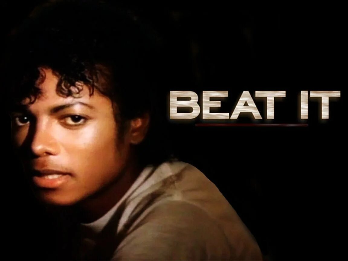 Песня beat it. Beat it 1983. Michael Jackson Beat it 1982.