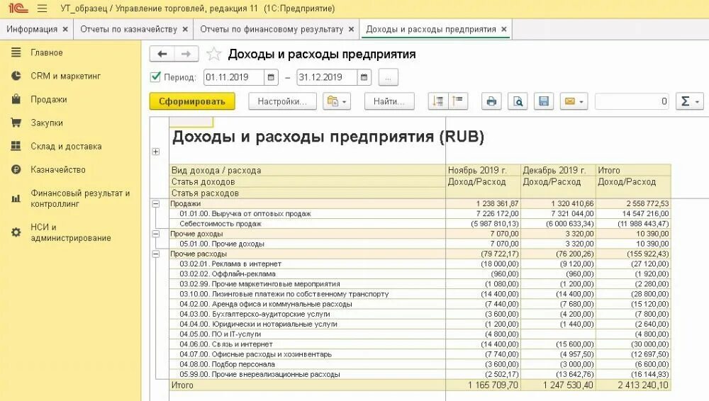 Отчеты 1 уровень. 1с предприятие отчеты. Управленческий отчет в 1с Бухгалтерия. Управленческий учет в 1с Бухгалтерия 8.3. Складской учет торговля 1с.