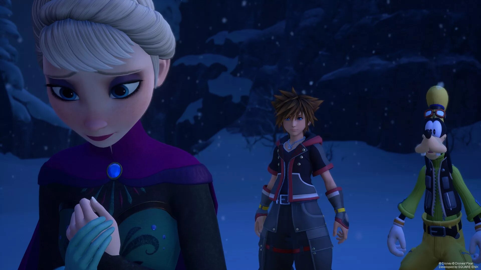 Играй cold. Kingdom Hearts 3 Elsa. Kingdom Hearts (игра). Frozen Kingdom игра.