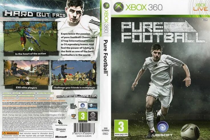 Pure Xbox 360. Pure Futbol игра. Футбол на Xbox 360. Игры на Xbox 360 футбол.