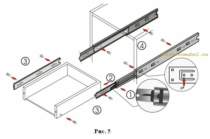Шариковые направляющие для выдвижных ящиков db3501. Схема сборки шариковых направляющих для выдвижных ящиков. Шариковые направляющие Тип он с доводчиком. Направляющие Samet скрытого монтажа схема установки. Сборка ящика с направляющими