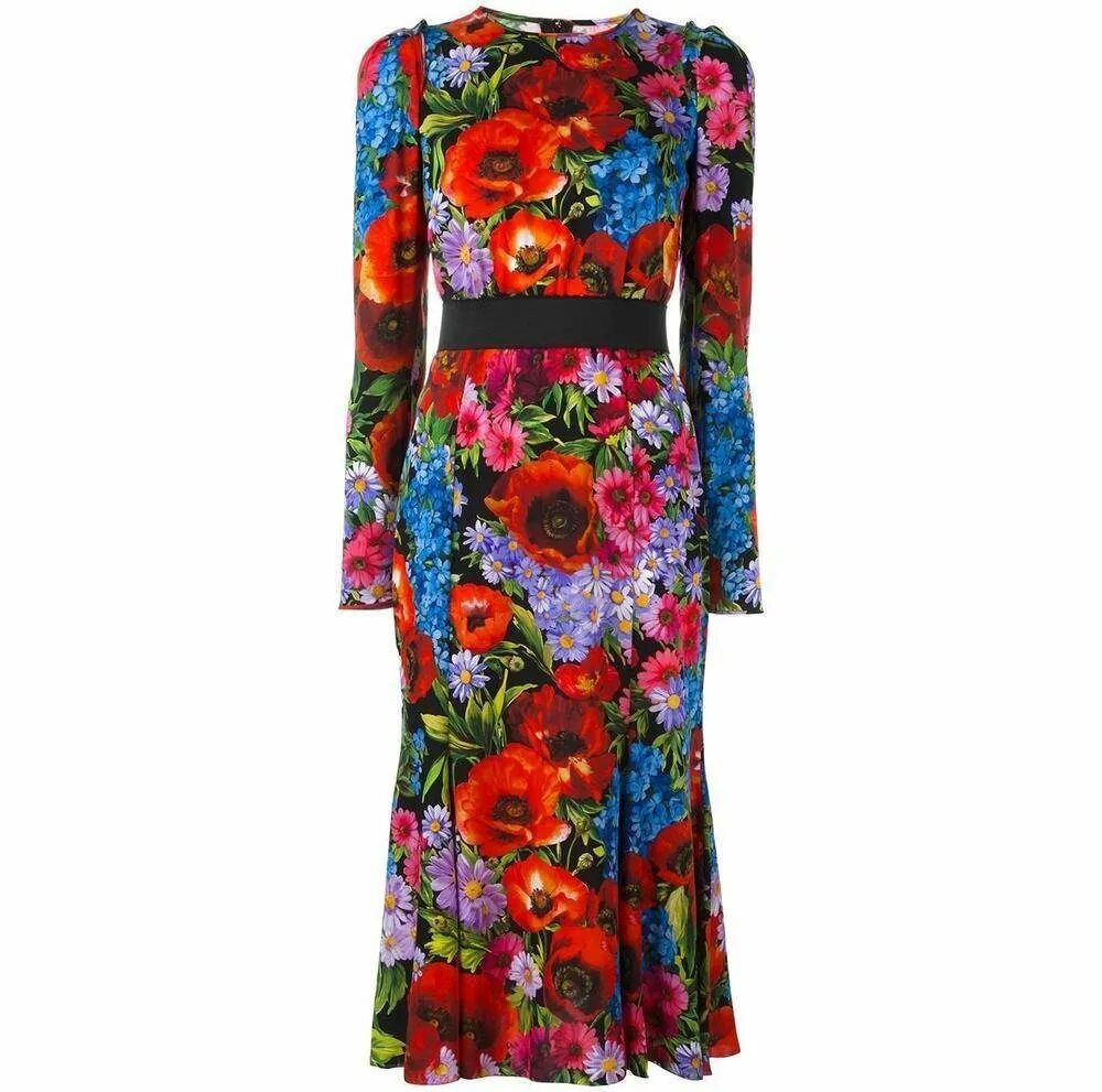 Дольче габбана цветы. Платье Dolce & Gabbana Floral Dress. Шелковое платье Дольче Габбана. Платье Дольче Габбана шелк. Платье Дольче Габбана цветочный принт.