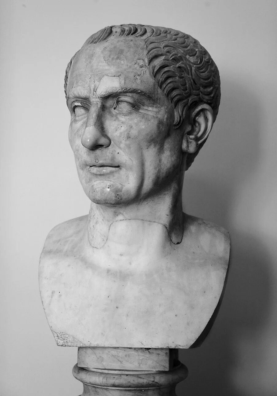 Исторический портрет цезаря. Скульптурный портрет Цезаря.