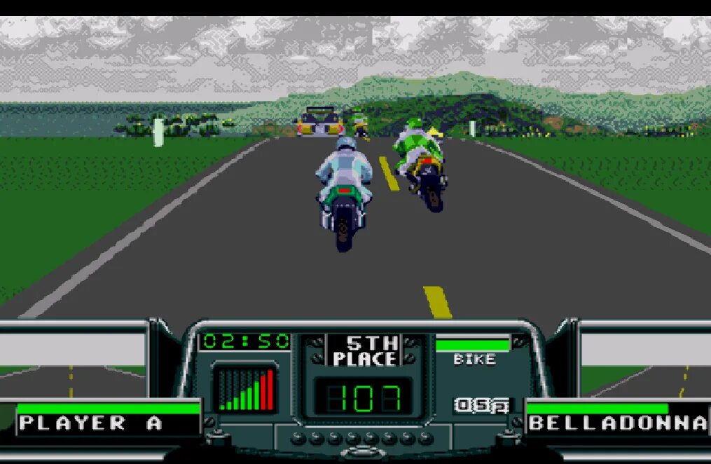 Одно из нововведений игры road rash 3. Road Rash 2 мотоциклы. Road Rash 3. Игра сега Road Rash 3.