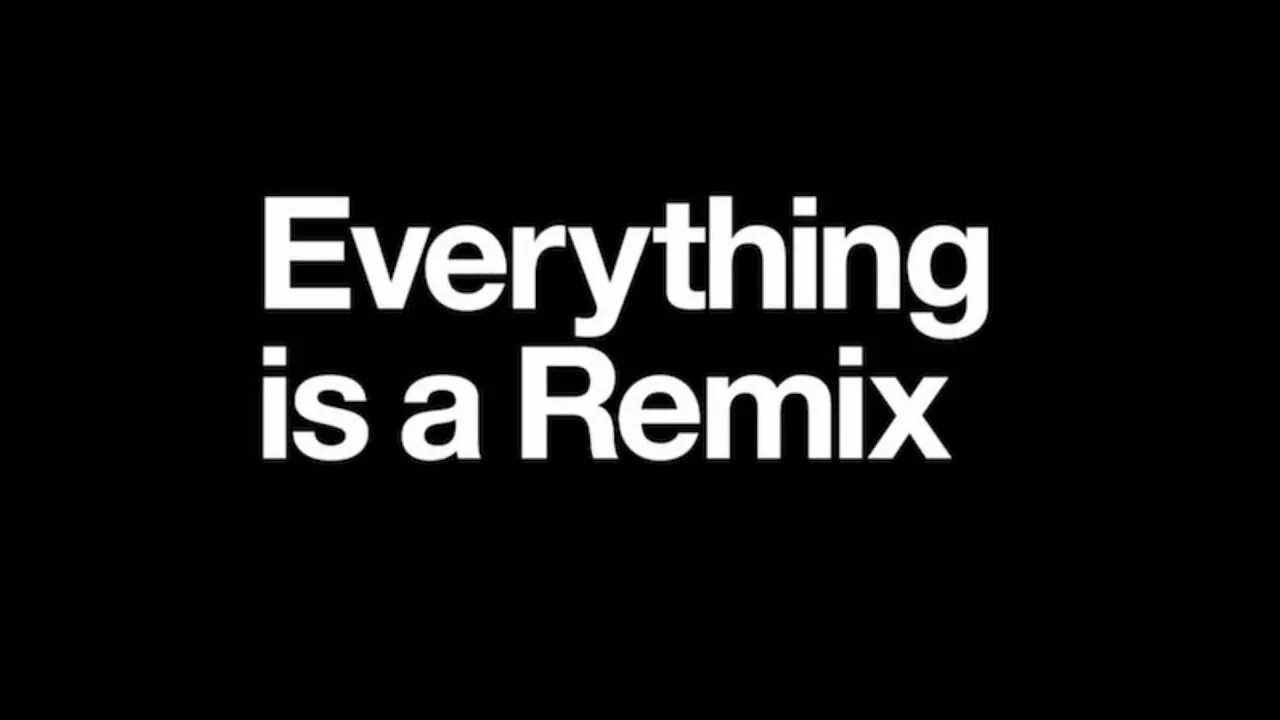 Все есть ремикс. Everything is a spime. Remixing. Everything is a lot