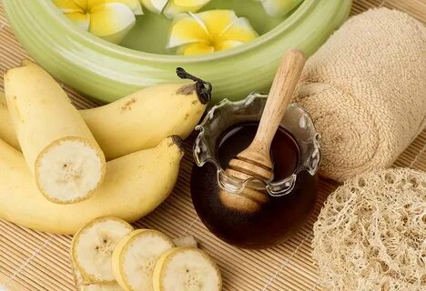 Маска из банана для лица
