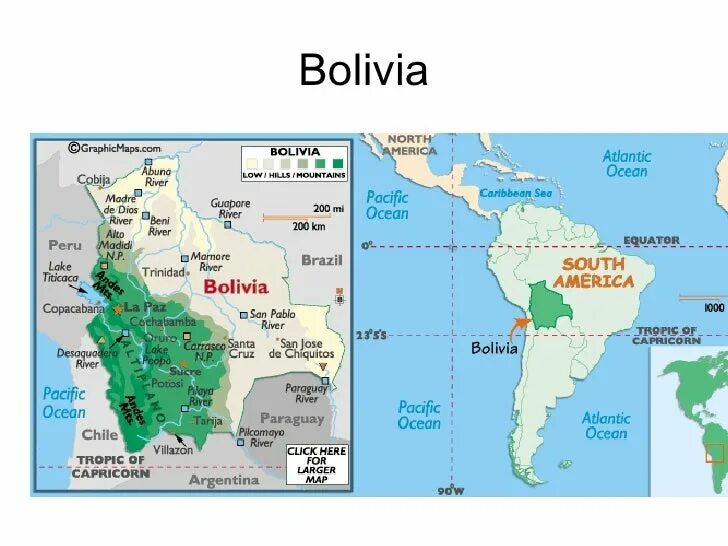 Государство Боливия на карте. Столица Боливии на карте Южной Америки. Карта боливии показать
