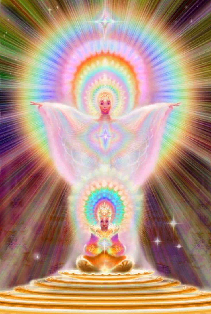 Духовный г. Божественный свет. Радужное тело света. Высшее я эзотерика. Любовь Божественная.
