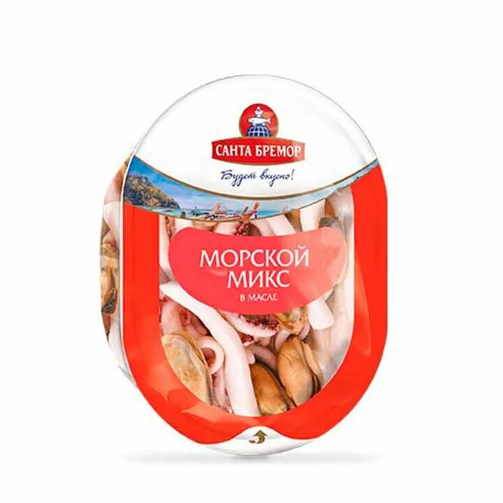 Морской микс. Коктейль из морепродуктов Санта Бремор морской микс в заливке 180 г. Санта Бремор коктейль из морепрод морской микс. Морской микс Санта Бремор 300г. Морской микс Санта Бремор 180 грамм.