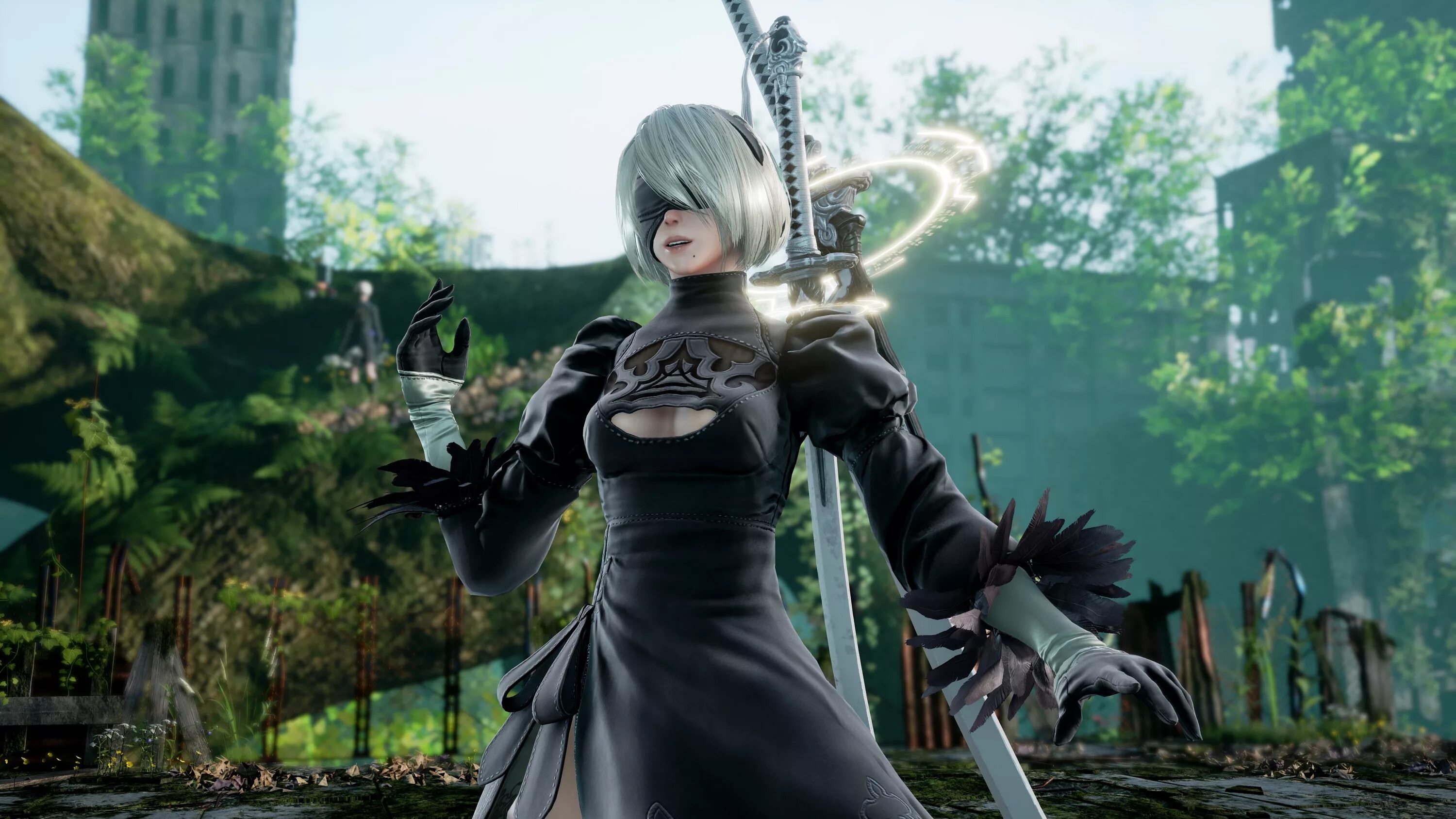 Ниер автомата 2b. 2b NIER Automata Скриншоты. SOULCALIBUR vi 2b из NIER: Automata. Soul Calibur 6 2b.