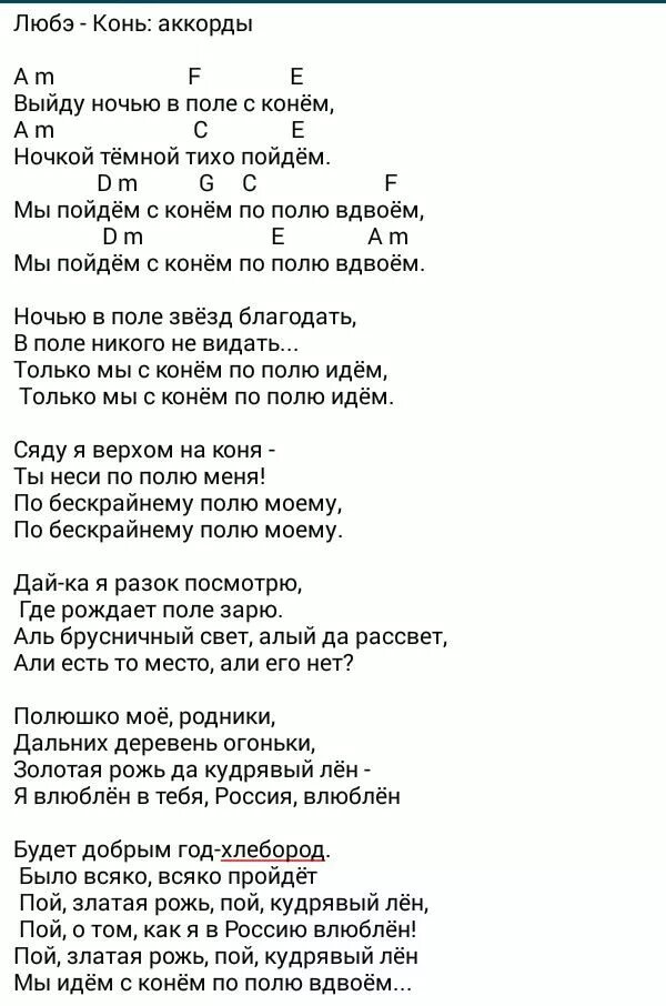 На большом воздушном аккорды. Конь Любэ текст текст. Конь Любэ аккорды. Текст песни конь. Слова песни конь Любэ.