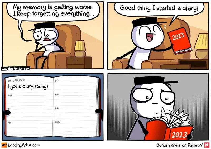 I keep forgetting