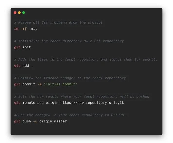 Git tracking
