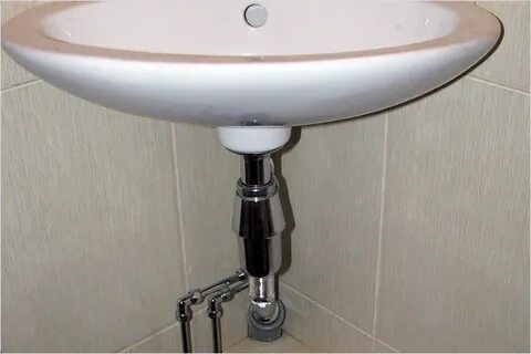 Раковина в ванную без сифона