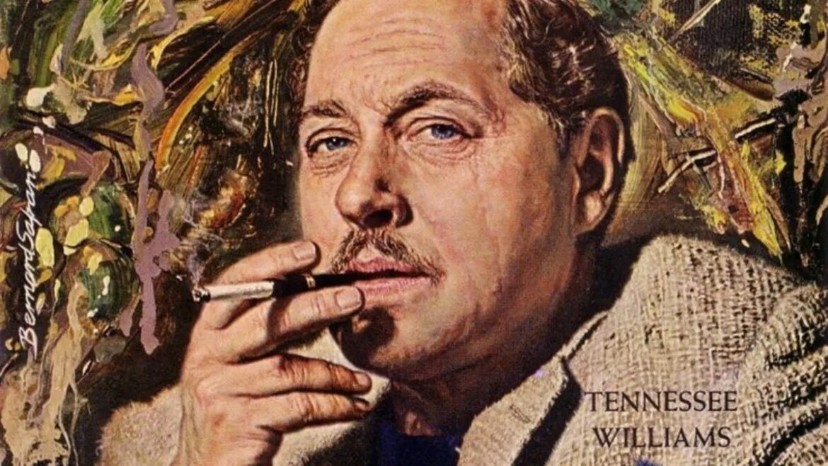 теннесси уильямс в молодости.