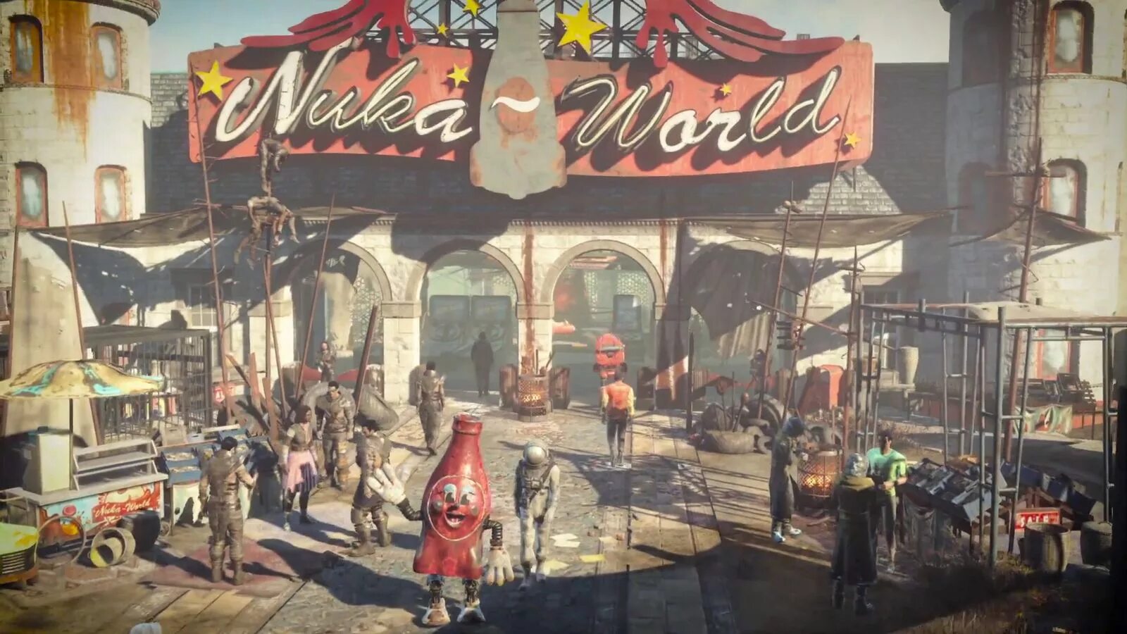 Фоллаут 4 дополнение nuka world. Фоллаут нюка ворлд. Фоллаут 4 nuka world. Ну ка ворлд фоллаут. Фоллаут 4 nuka world.