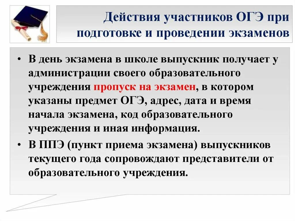 Действия выпускника в день проведения ОГЭ. Темы родительских собраний по ОГЭ В 9 классе. Дни проведения ОГЭ. Участники ОГЭ. 9 классники огэ