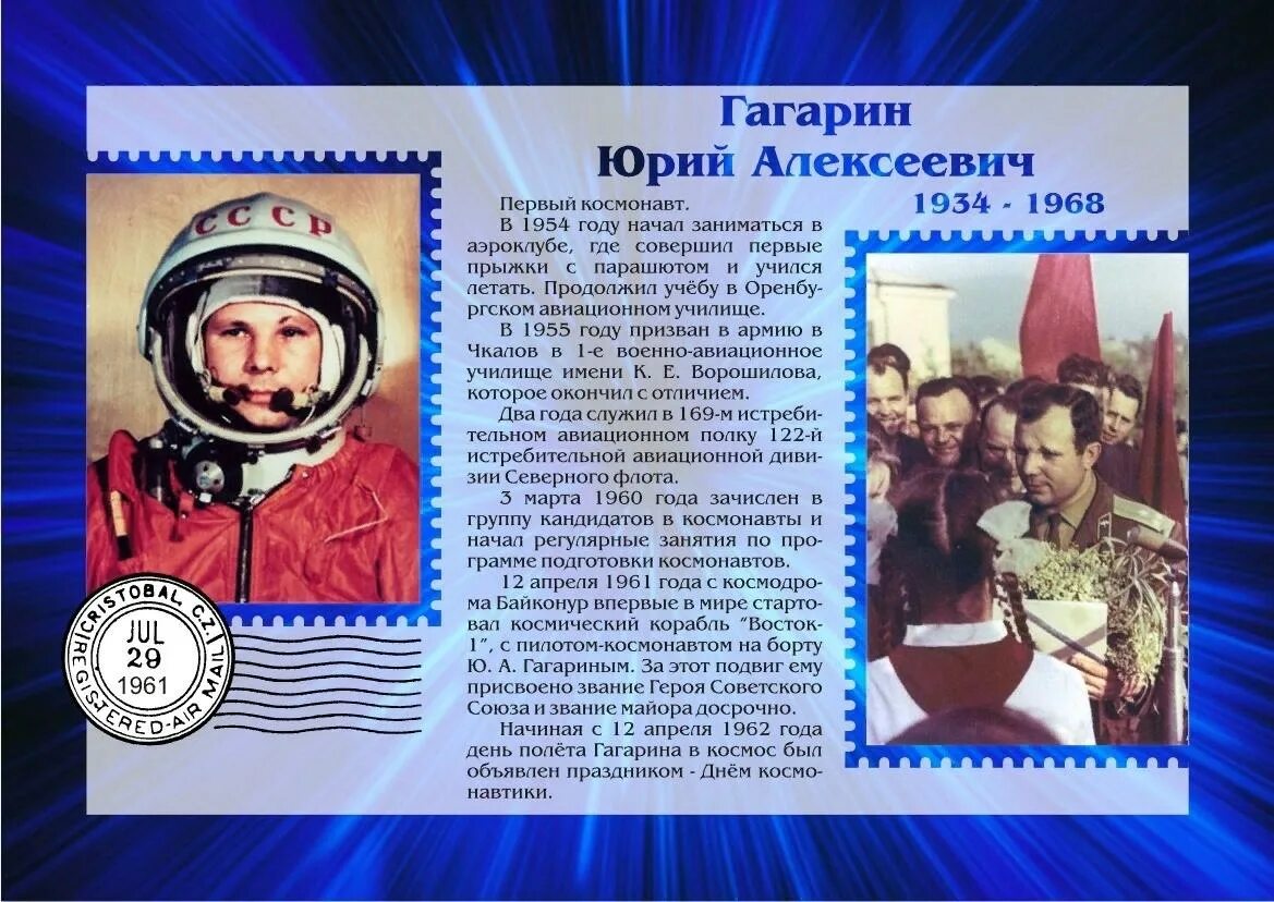Кто является первым космонавтом. Посвященный Дню космонавтики.