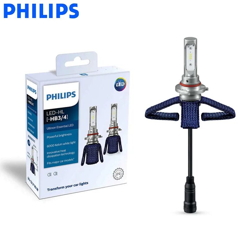 Светодиодные филипс купить. Philips h8/h11/h16 Ultinon Essential. Philips h4 Ultinon Essential led 6000k. Philips Ultinon Essential hb3. Philips led hl h11.