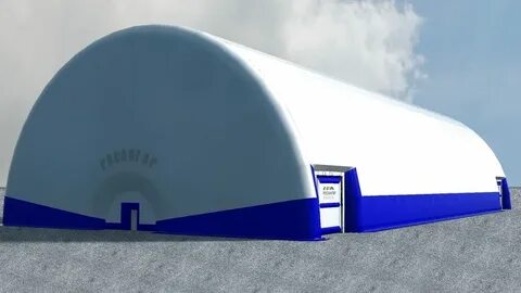 Пневмокаркасное арочное сооружение