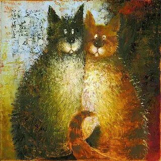 Картины с кошками