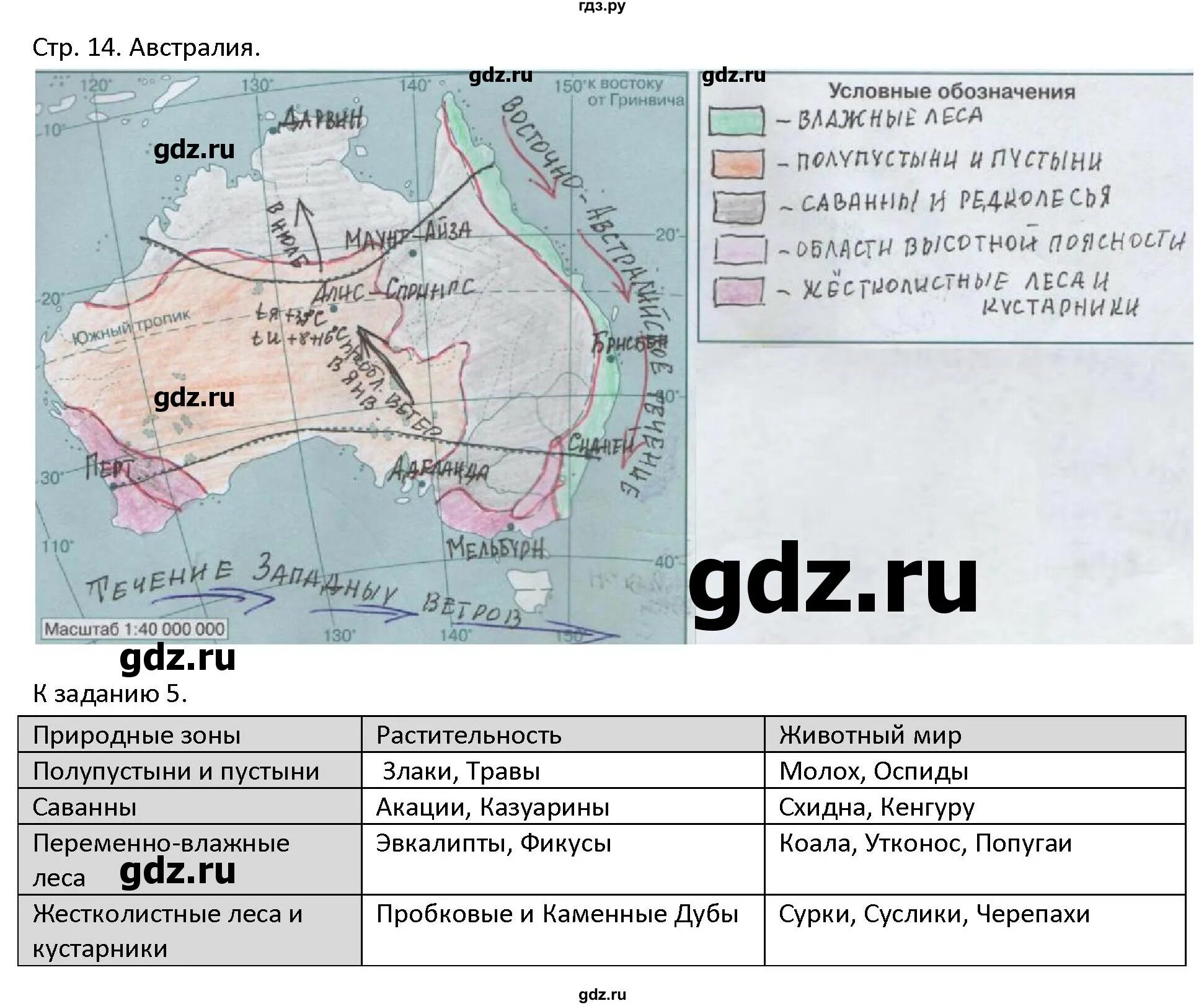 Контурные карты 7 класс душина летягин