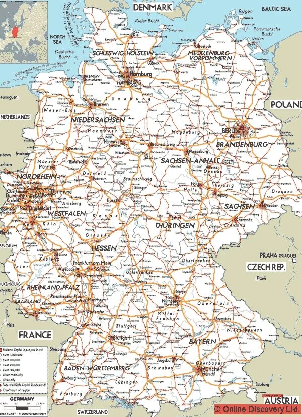 Транспорт Германии карта. Карта автодорог Германии. Дороги Германии карта. Железные дороги Германии карта. Карта германии с городами на русском подробная