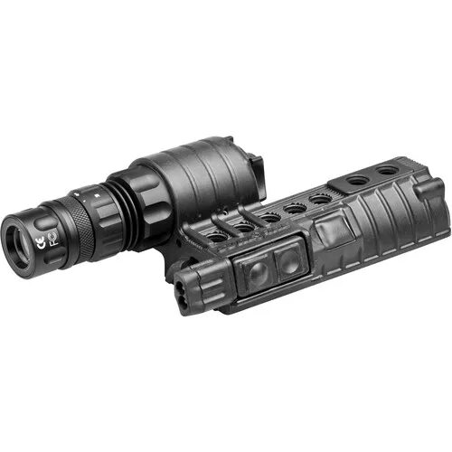 Surefire m900v Vertical Foregrip White/ir-White led WEAPONLIGH hk416. Рукоятка подствольная Surefire с фонарем m900a с быстросъемным Picatinny hk416. Термопоглощающий кожух на подавитель звука Surefire. Surefire 4. Surefire plugin