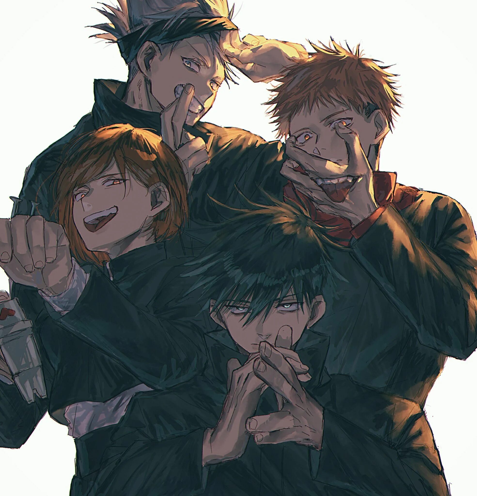 Годжо мегуми и итадори. Jujutsu kaisen годжо итадори. Итадори омега. Магическая битва сукуна и мегуми. Итадори омега.