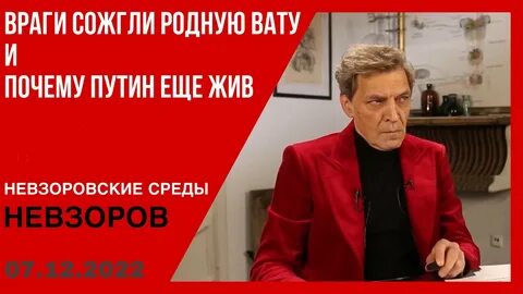 Невзоров телеграмм экстракт