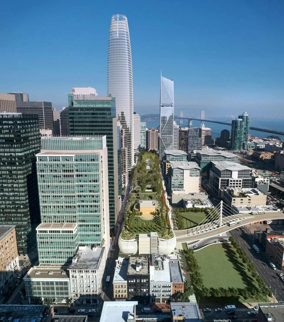 City parking building. Salesforce Tower в Сан-Франциско. Сан Франциско центр Трансбэй. Salesforce Park в Сан-Франциско. Парк на крыше Сан Франциско.