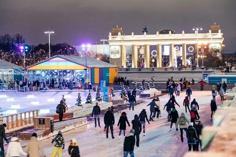Катки в москве фото